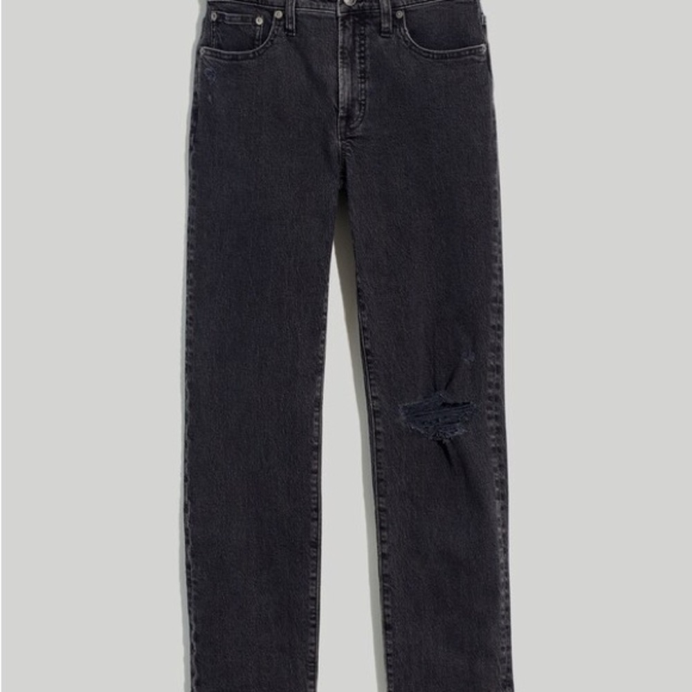Madewell, The Mid-Rise Perfect Vintage Straight Jean in Rosella Wash - Picture 12 of 12